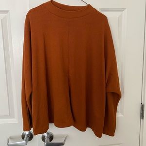 Primark Burnt Orange mock neck top